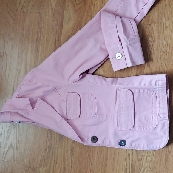 Coral Jean Jacket EUC - Picture 5 of 9